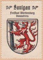 Wappen von Bad Saulgau/Arms (crest) of Bad Saulgau