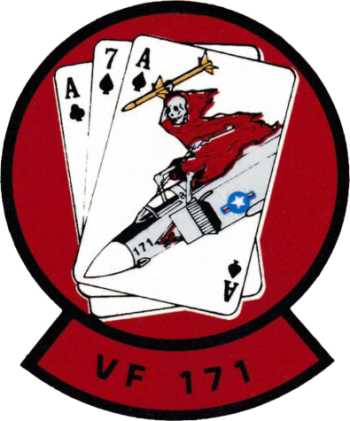 Coat of arms (crest) of the VF-171 Aces, US Navy