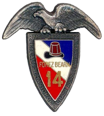 Coat of arms (crest) of 14th Infantry Regiment, French Army