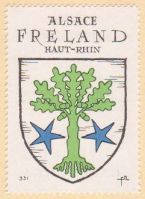 Blason de Fréland/Arms (crest) of Fréland
