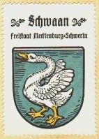 Wappen von Schwaan/Arms (crest) of Schwaan