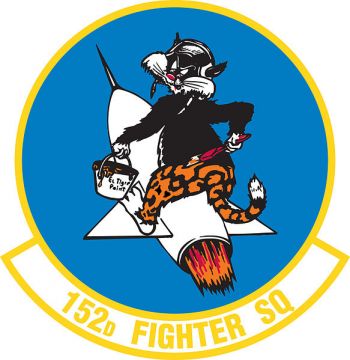 Coat of arms (crest) of the 152nd Fighter Squadron, Arizona Air National Guard