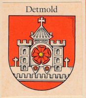 Wappen von Detmold/Arms (crest) of Detmold