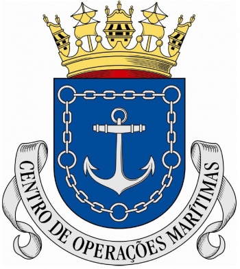 Coat of arms (crest) of the Maritime Operations Center, Portuguese Navy