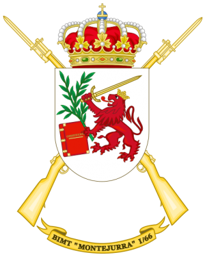 Motorized Infantry Battalion Montejurra I-66, Spanish Army.png