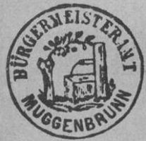 Wappen von Muggenbrunn/Arms (crest) of Muggenbrunn
