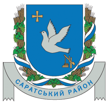Coat of arms (crest) of Saratiskiy Raion