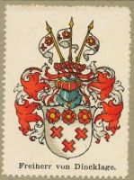 Wappen Freiherr von Dincklage