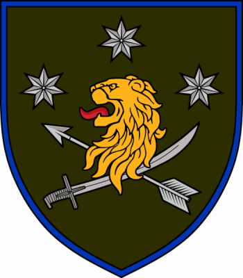 Coat of arms (crest) of 157th Infantry Brigade, Ukrainian Army