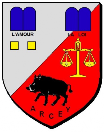 Blason de Arcey (Côte-d'Or) / Arms of Arcey (Côte-d'Or)