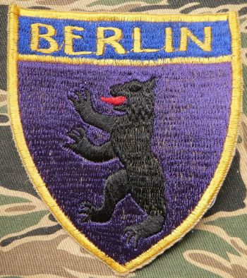 Coat of arms (crest) of the Berlin Labor Service, US Army