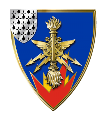 Coat of arms (crest) of the Bretange Main Munitions Establishment, France