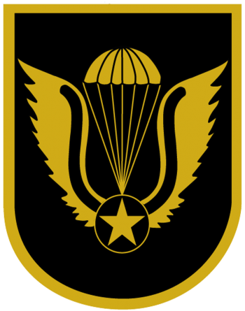 Coat of arms (crest) of the Parachute Brigade ''General Felipe Cruz'', Guatemalan Army
