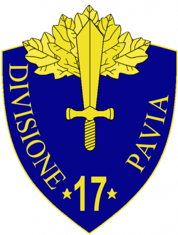 Coat of arms (crest) of the 17th Infantry Division Pavia, Italian Army