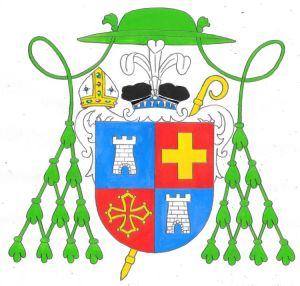 Arms (crest) of Hugues de La Tour d’Auvergne-Lauragais