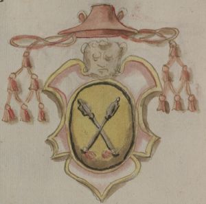 Arms (crest) of Henri de Gondi