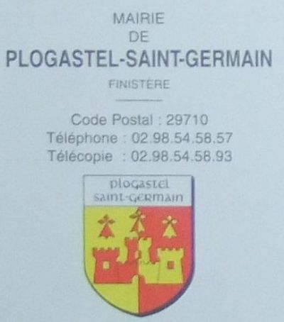 Wappen von Plogastel-Saint-Germain