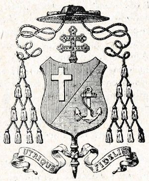 Arms (crest) of Frédéric-Henri Oury