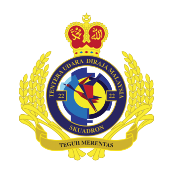 Coat of arms (crest) of No 22 Squadron, Royal Malaysian Air Force