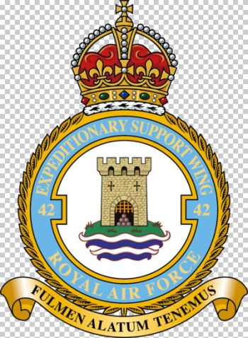 Coat of arms (crest) of No 42 Expeditionary Support Wing, Royal Air Force