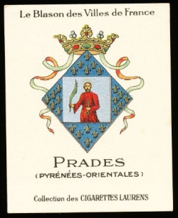 Blason de Prades (Pyrénées-Orientales)