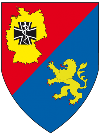 Coat of arms (crest) of the Regional Medical Support Command, German Army