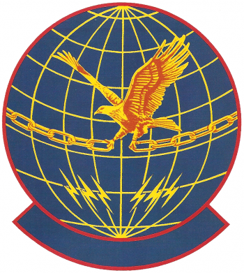Coat of arms (crest) of the 10th Airborne Command and Control Squadron, US Air Force