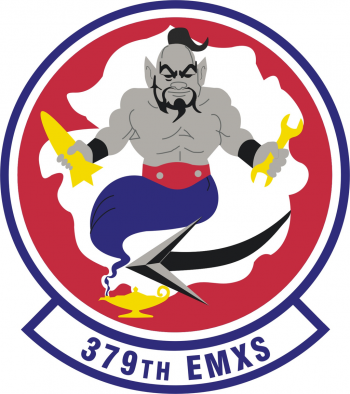 Coat of arms (crest) of the 379th Expeditionary Maintenance Squadron, US Air Force