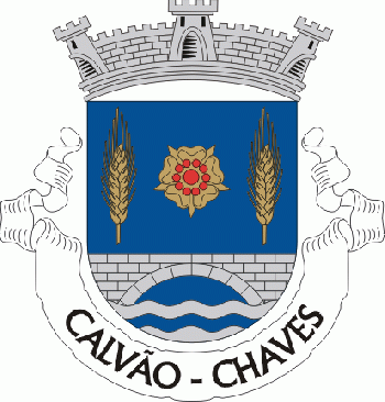 Brasão de Calvão (Chaves)/Arms (crest) of Calvão (Chaves)