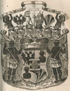 Arms (crest) of Raymund Anton von Strasoldo