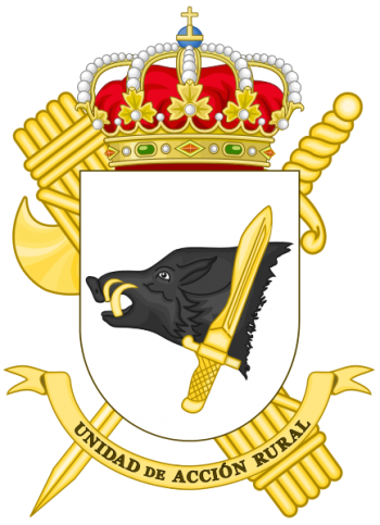 Arms of Rural Action Unit, Guardia Civil