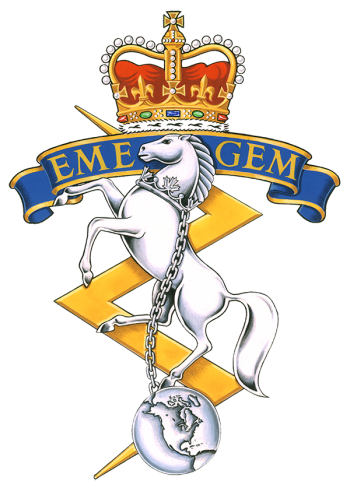 Coat of arms (crest) of the The Corps of Royal Canadian Electical and Mechanical Engineers, Canadian Army