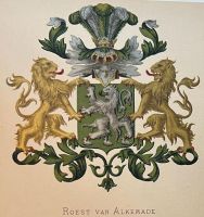 Wapen van Roest van Alkemade/Arms (crest) of Roest van Alkemade