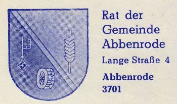 Wappen von Abbenrode (Nordharz)/Coat of arms (crest) of Abbenrode (Nordharz)