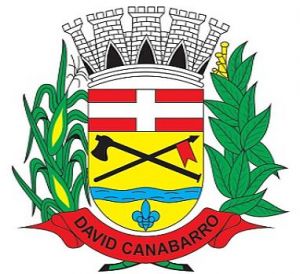 Brasão de David Canabarro (Rio Grande do Sul)/Arms (crest) of David Canabarro (Rio Grande do Sul)
