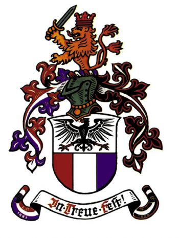 Arms of Landsmannschaft Teutonia Heidelberg-Rostock