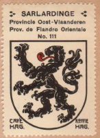 Wapen van Zarlardinge/Arms (crest) of Zarlardinge