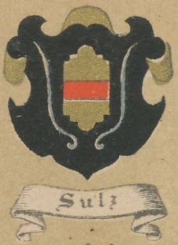 Wappen von Sulz am Neckar/Coat of arms (crest) of Sulz am Neckar