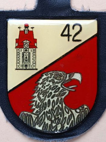 Coat of arms (crest) of the 42nd Landwehrstamm Regiment, Austrian Army