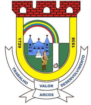 Brasão de Arcos (Minas Gerais)/Arms (crest) of Arcos (Minas Gerais)