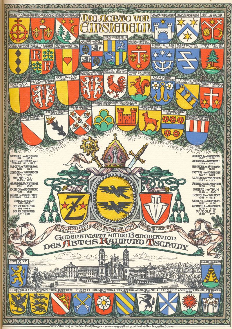 Ecclesiastical heraldry of Switzerland - Wappen - Armoiries - coat of