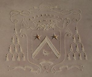 Arms of Joseph-Michel-Jean-Baptiste-Paul-Augustin Micolon de Guérines