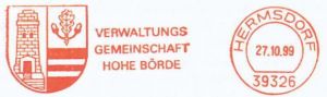 Wappen von Verwaltungsgemeinschaft Hohe Börde