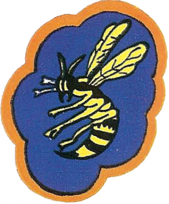 Coat of arms (crest) of the 43rd School Squadron (later 43rd Pursuit Sqn.), USAAF