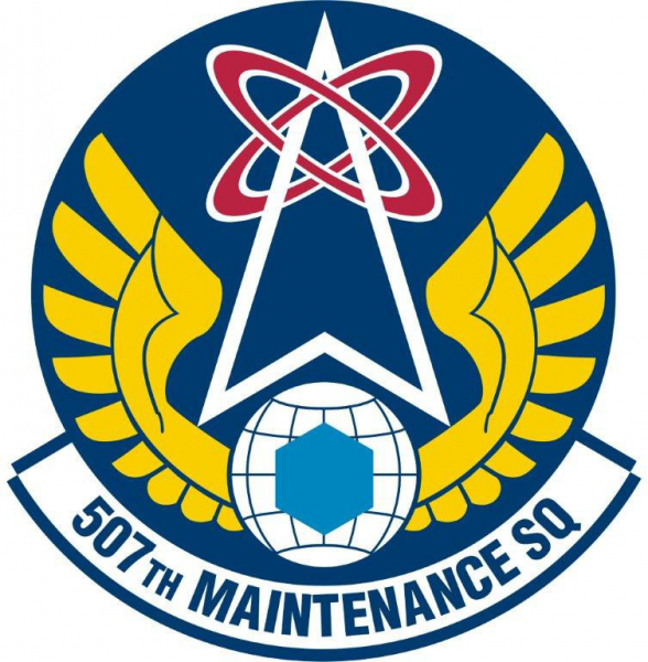 File:507th Maintenance Squadron, US Air Force.png
