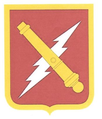 Coat of arms (crest) of Fires Battalion, 5th Brigade Combat Team, 1st Armored Division, US Army