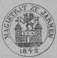 Wappen von Jarmen/Arms (crest) of Jarmen