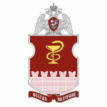 Coat of arms (crest) of Separate Medical Battalion of the ODON, National Guard of the Russian Federation