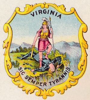 Coat of arms (crest) of Virginia