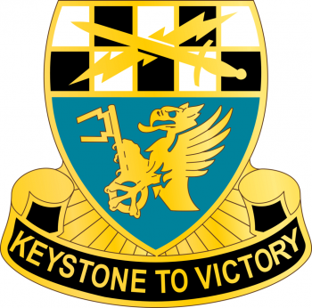 Arms of 128th Military Intelligence Battalion, US Army